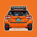 Connie the Crosstrek Sticker